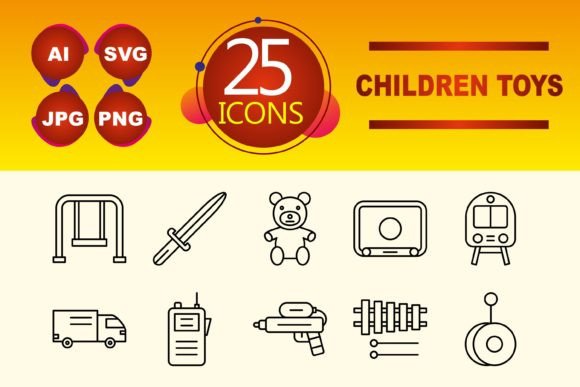 Children Toys Graphics & Icons