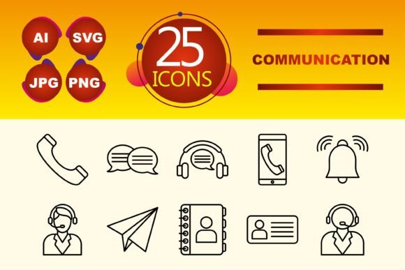 Communication Graphics & Icons for Local Brands