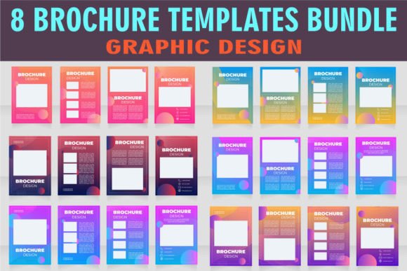 Computer Graphics Brochure Template Set