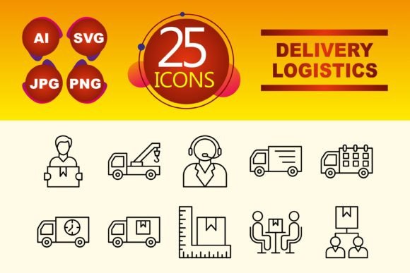 Delivery Logistics Graphics & Icons
