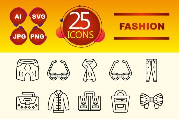 Fashion Graphics & Icons for Real Projects