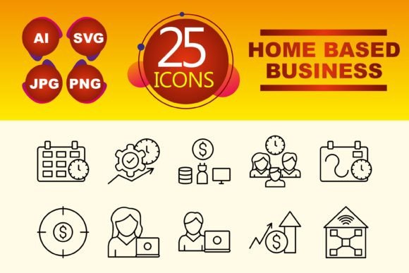 Home Based Business Graphics & Icons