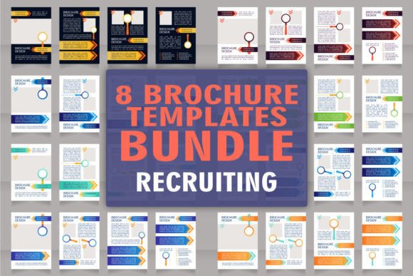Job Interview Brochure Template Bundle