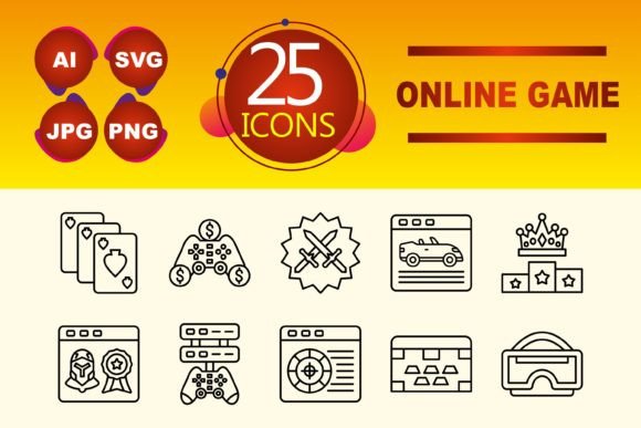 Online Game Graphics and Icons