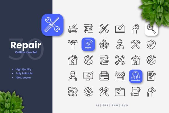 Repair Icons Review