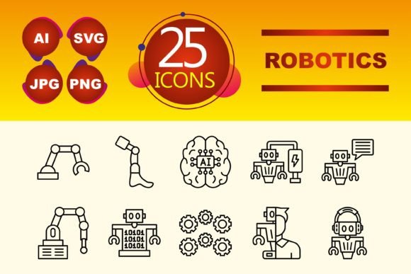 Robotics Graphics & Icons